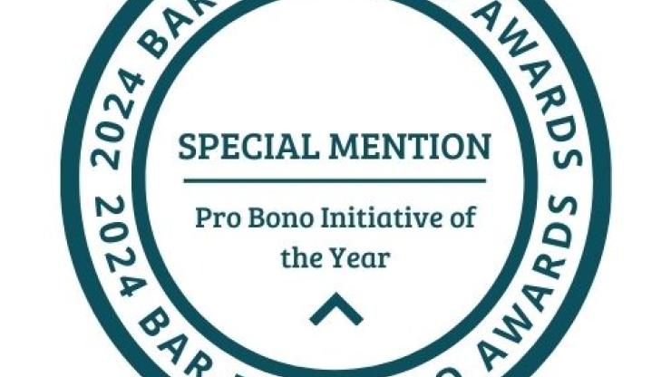 2024 Bar Pro Bono Awards: Special Mention: Pro Bono Initiative of the Year