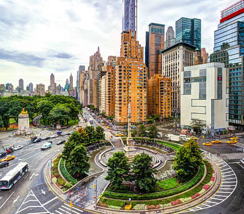 Columbus circle New York
